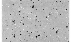 Fig. 4: Macrostructure (top), microstructure (middle), hardness and indentation fracture resistance (bottom) evaluated on a cut and polished section of a ceramic bearing ball.
