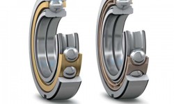 Fig. 1: Four-point contact ball bearings – QJ design.