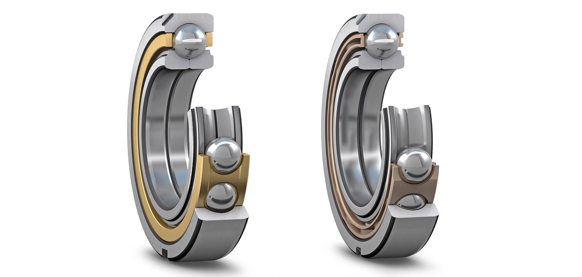 Fourpoint contact ball bearings two in one Evolution Online