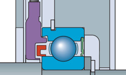 Bild 12: Für die Sensortechnik der SKF Motor Encoder Unit werden nur 6,2 mm zusätzlich an Platz benötigt.