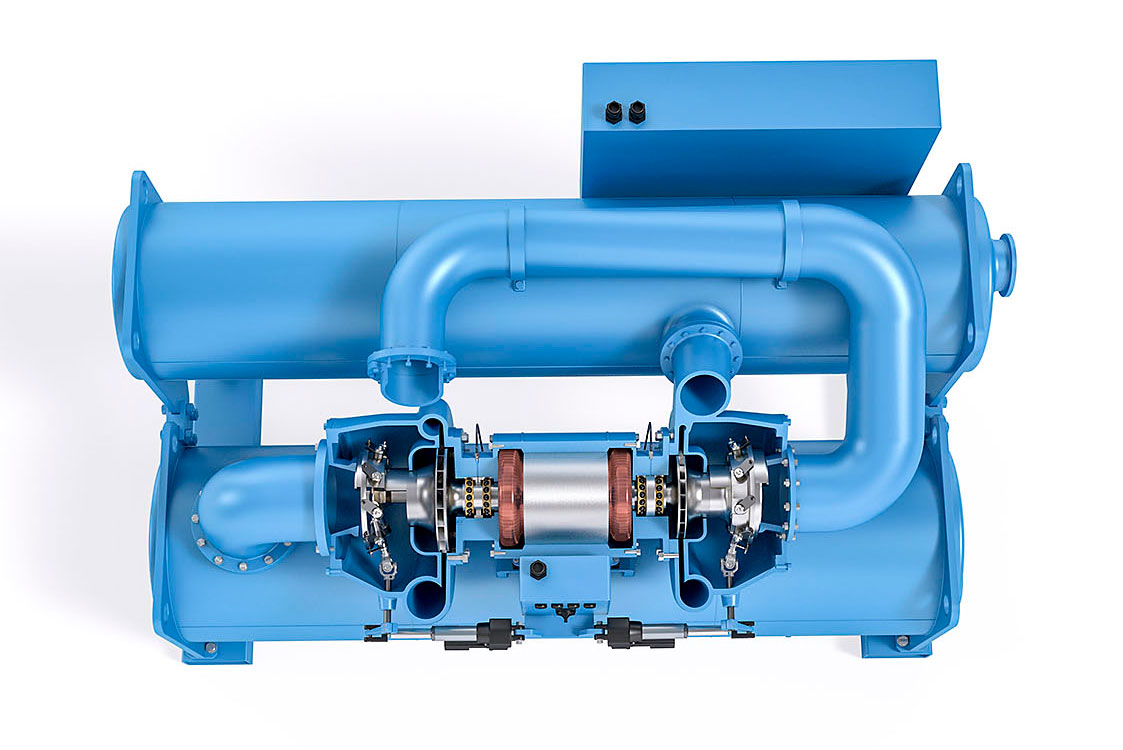 Centrifugal compressor.