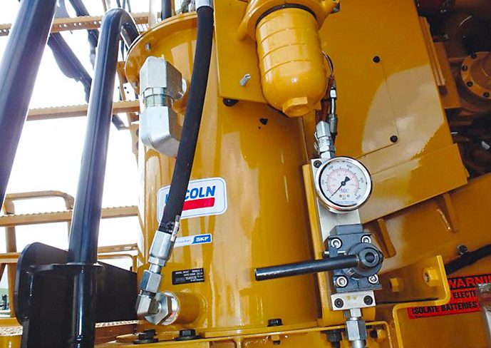 SKF’s new Lincoln mechanical grease overflow prevention system