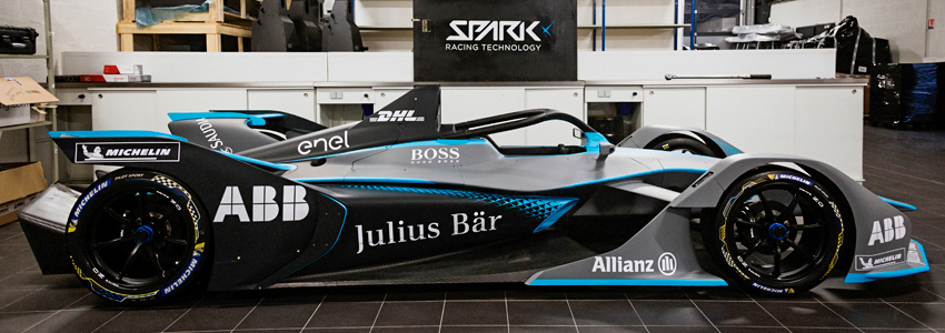 The Gen2 Formula E car.