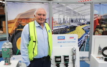 John Sample, majitel a generální ředitel JSG Industrial Systems.