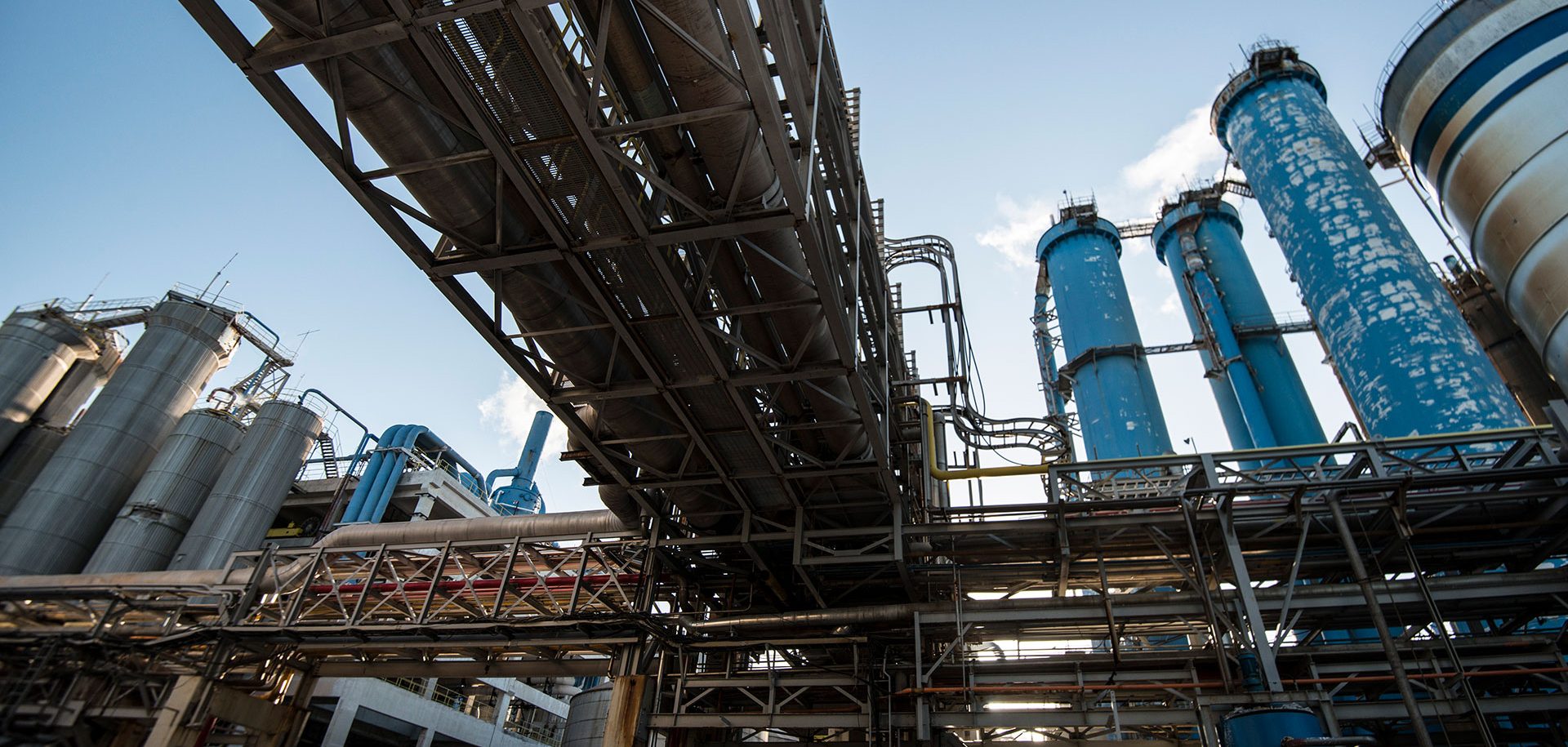 A view of the Suzano Aracruz Celulose plant.