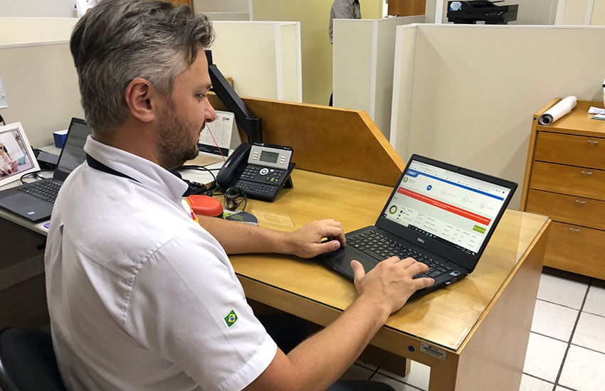 The TLDD system uses a web-based dashboard and interface