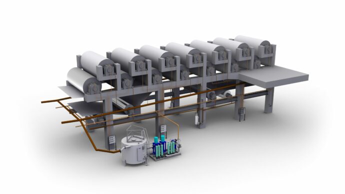 SKF Flowline layout.