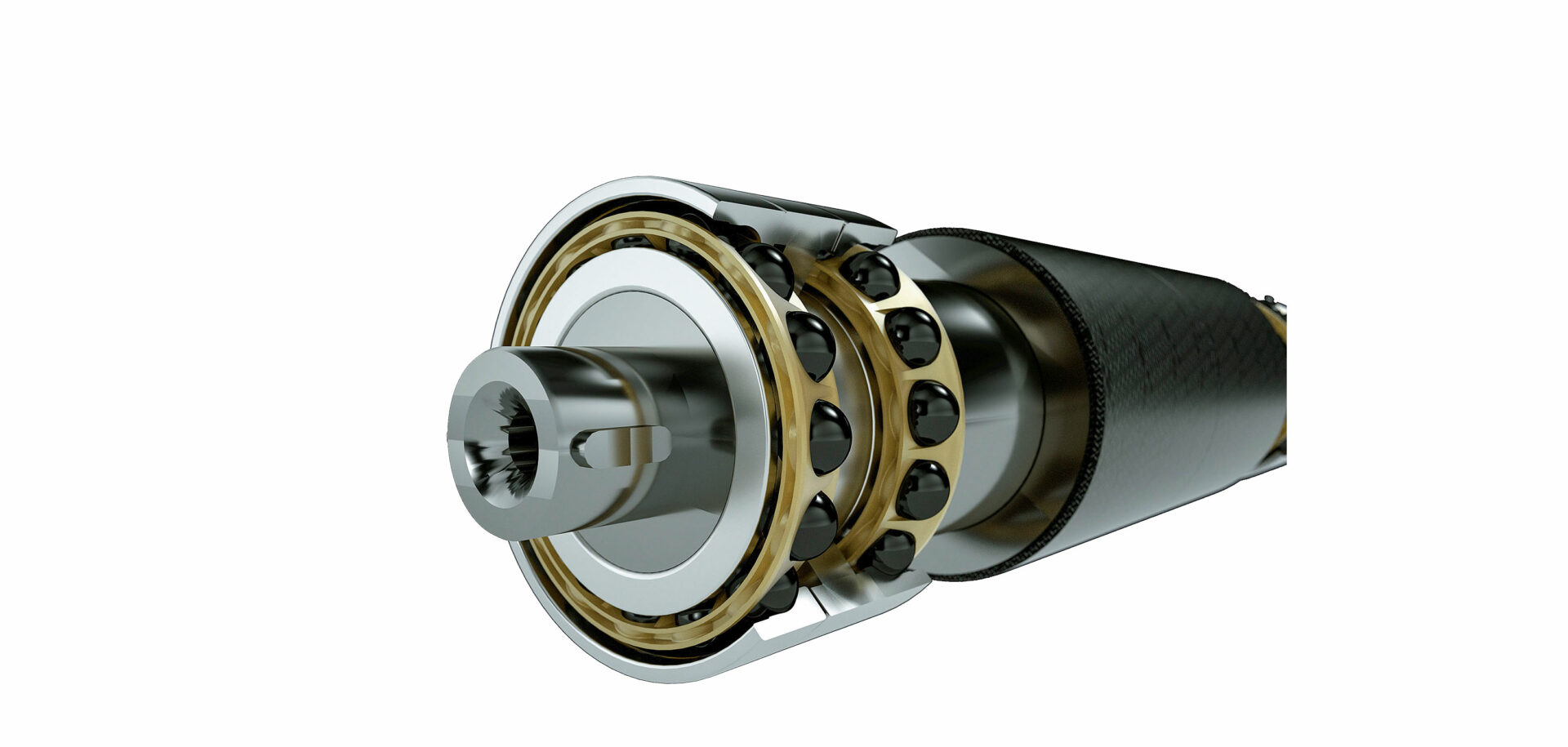 Benefits of hybrid bearings in severe conditions