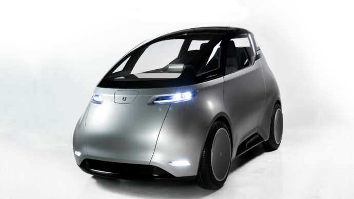 Uniti’s two-seater lightweight car