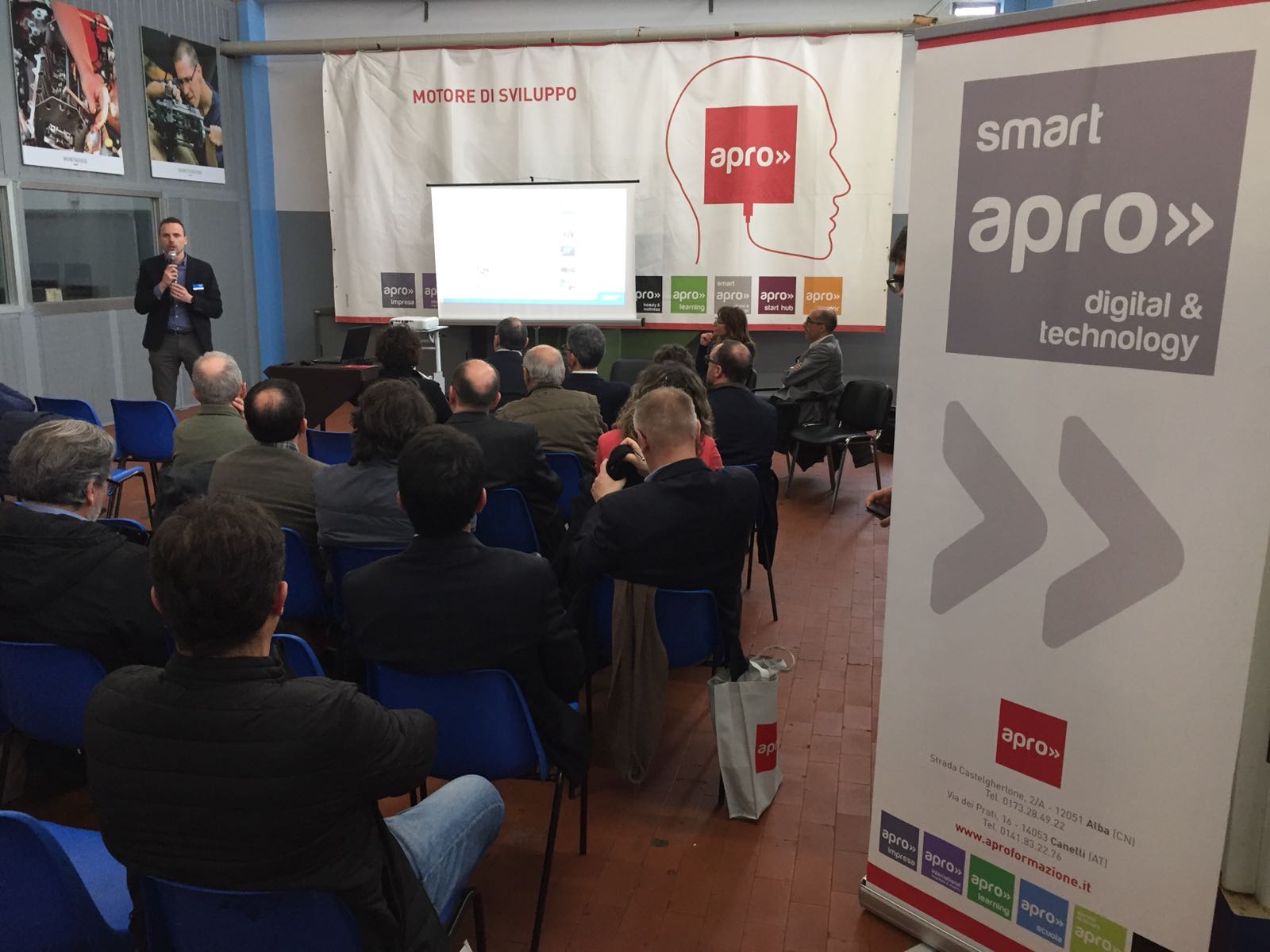 Crosa e Apro Formazione: primo Tech day ad Alba