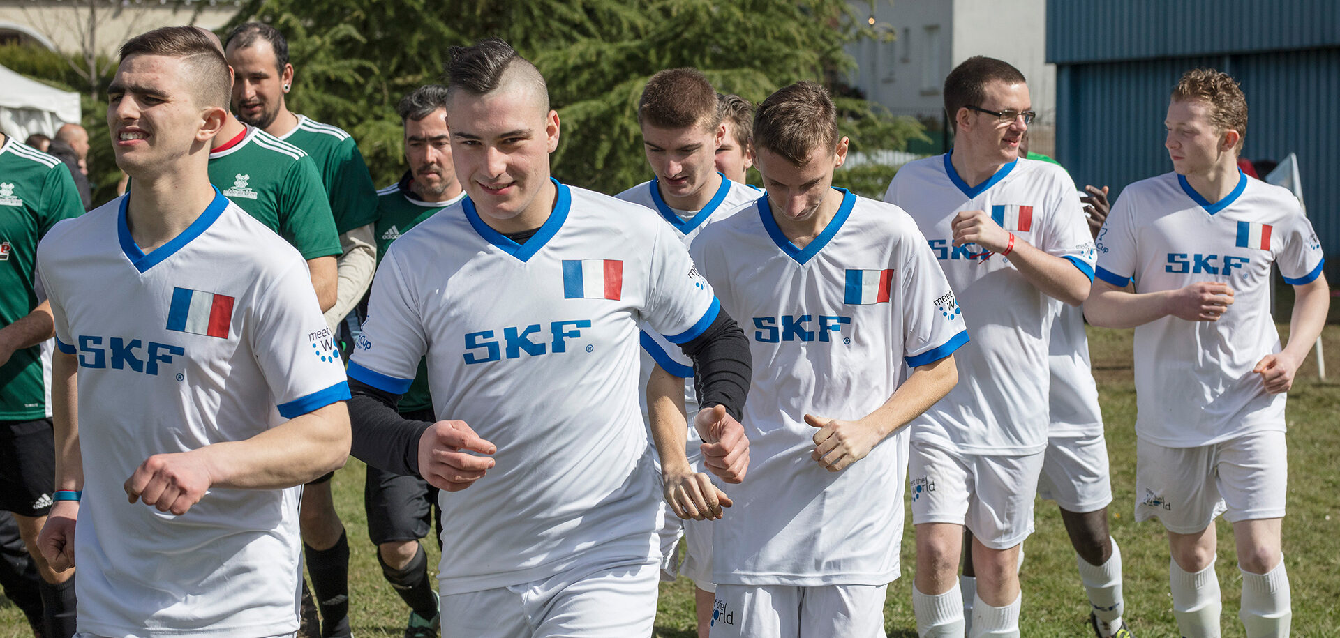 Meet the World, a football tournament organized in France by SKF in partnership with Special Olympics.