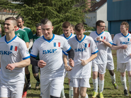Meet the World, a football tournament organized in France by SKF in partnership with Special Olympics.