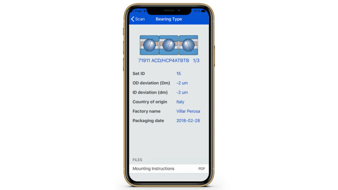New app for tracing bearings