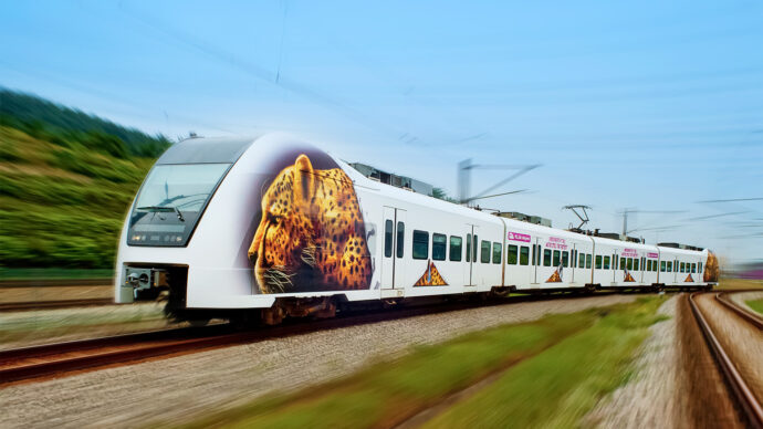 KLIA Ekspres with Cheetah livery.