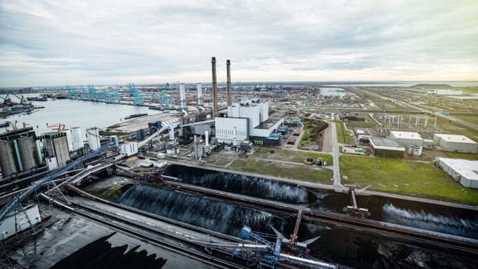 The Maasvlakte Power Plant 3 in the Netherlands