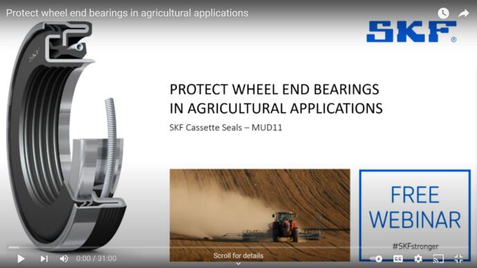 Wheel end bearings webinar